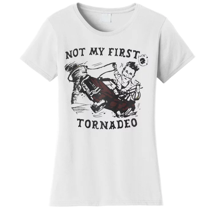 Not My First Tornado Raglan Women's T-Shirt