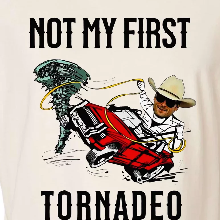 Not My First Tornadeo Not My First Tornado Garment-Dyed Women's Muscle Tee