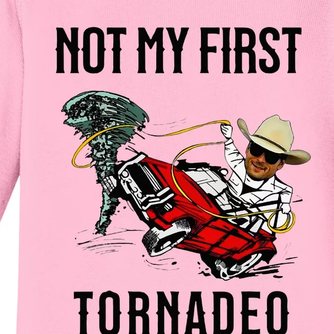 Not My First Tornadeo Not My First Tornado Baby Long Sleeve Bodysuit