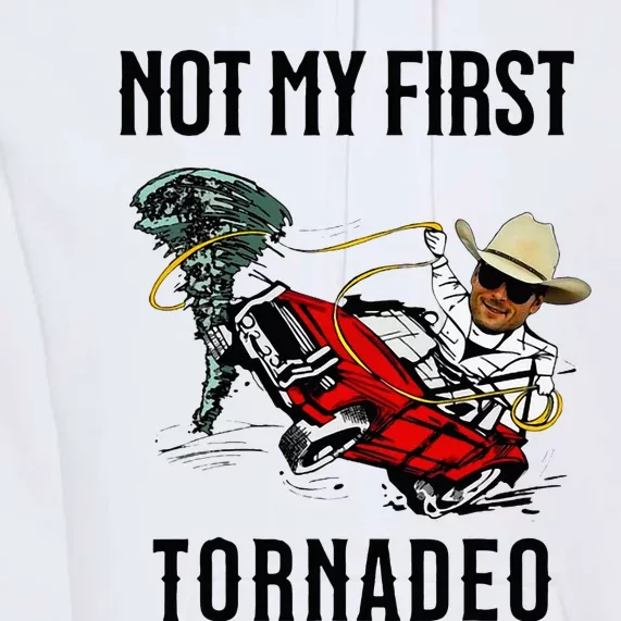 Not My First Tornadeo Not My First Tornado Premium Hoodie