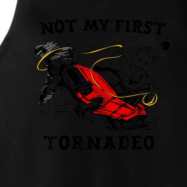 Not My First Tornadeo Ladies Tri-Blend Wicking Tank