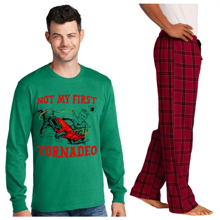 Not My First Tornadeo Not My First Tornado Long Sleeve Pajama Set