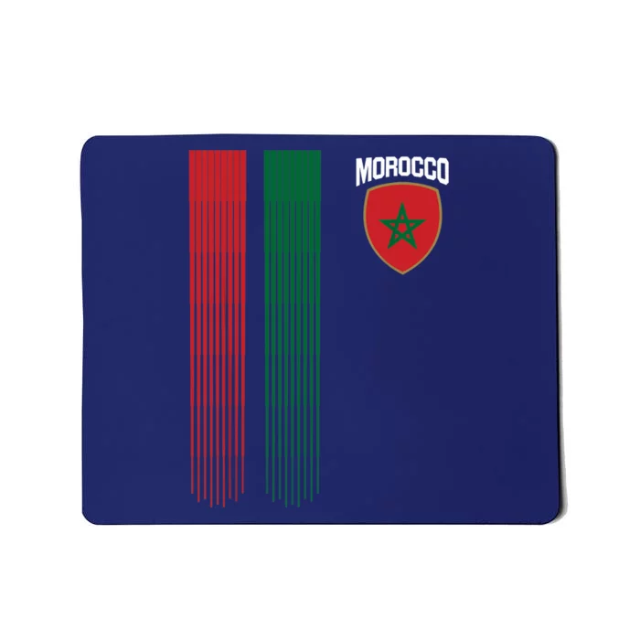 National Morocco Flag Moroccan Football Fan Soccer Team Mousepad