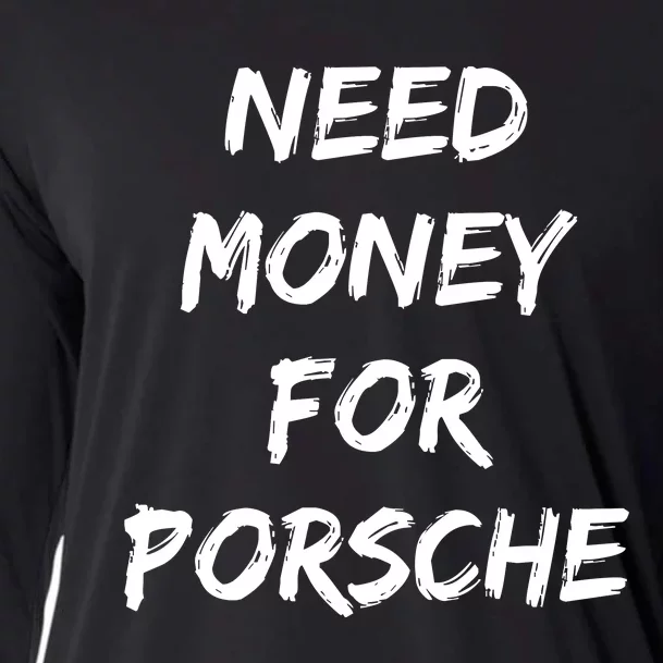 Need Money For Porsche Cooling Performance Long Sleeve Crew