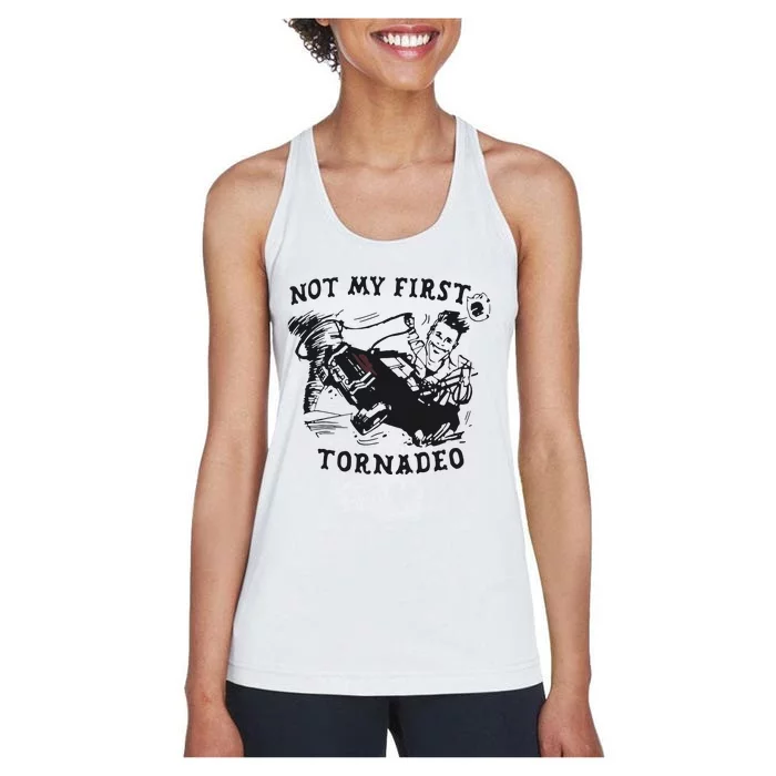 Not My First Tornado Women's Racerback Tank