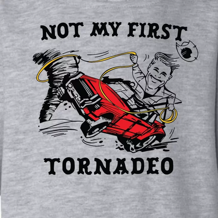 Not My First Tornadeo Not My First Tornado Toddler Hoodie