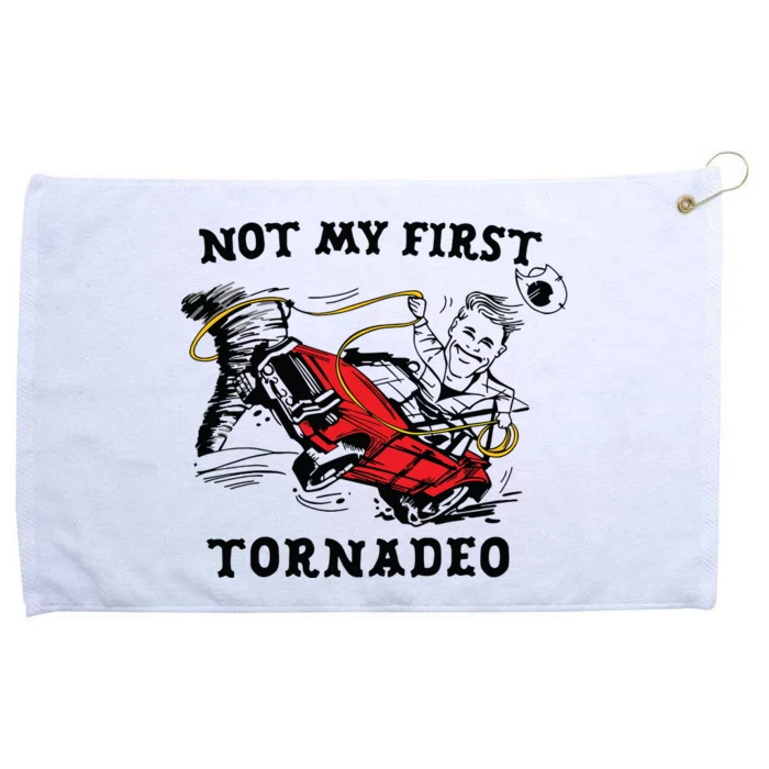 Not My First Tornadeo Not My First Tornado Grommeted Golf Towel