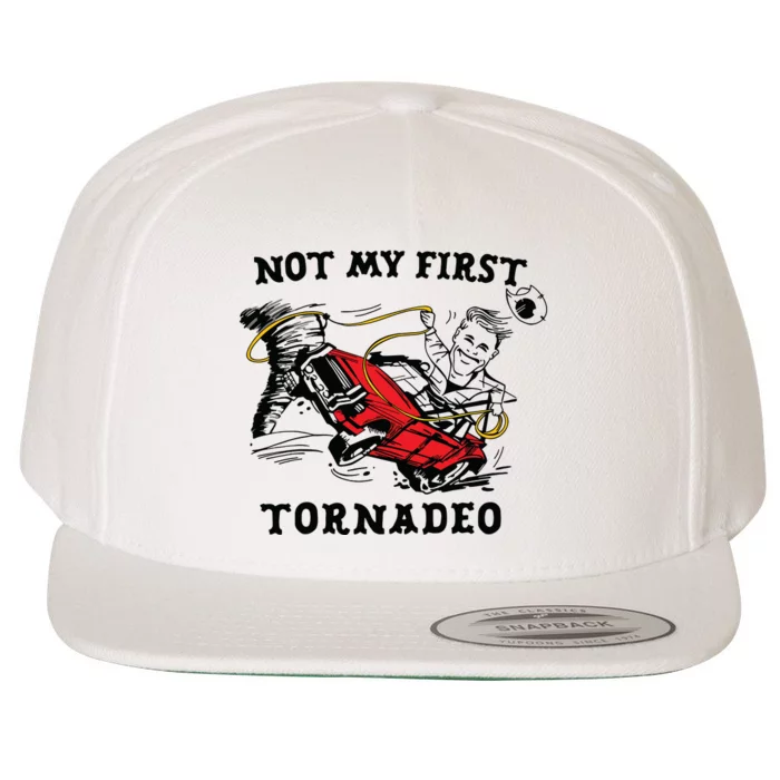 Not My First Tornadeo Not My First Tornado Wool Snapback Cap