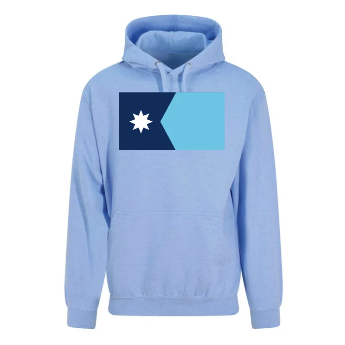 New Minnesota Flag Unisex Surf Hoodie