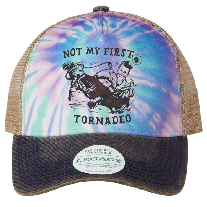 Not My First Tornado Legacy Tie Dye Trucker Hat