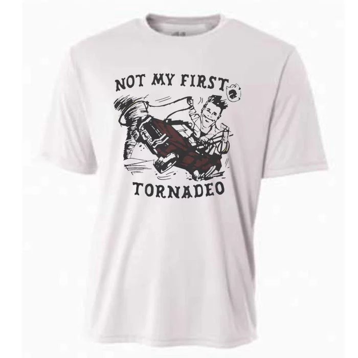 Not My First Tornado Cooling Performance Crew T-Shirt