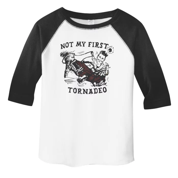 Not My First Tornado Toddler Fine Jersey T-Shirt