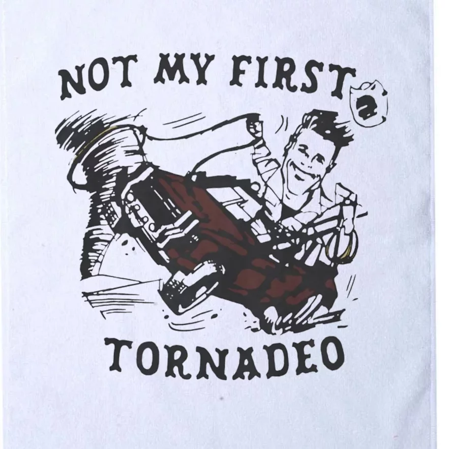 Not My First Tornado Platinum Collection Golf Towel