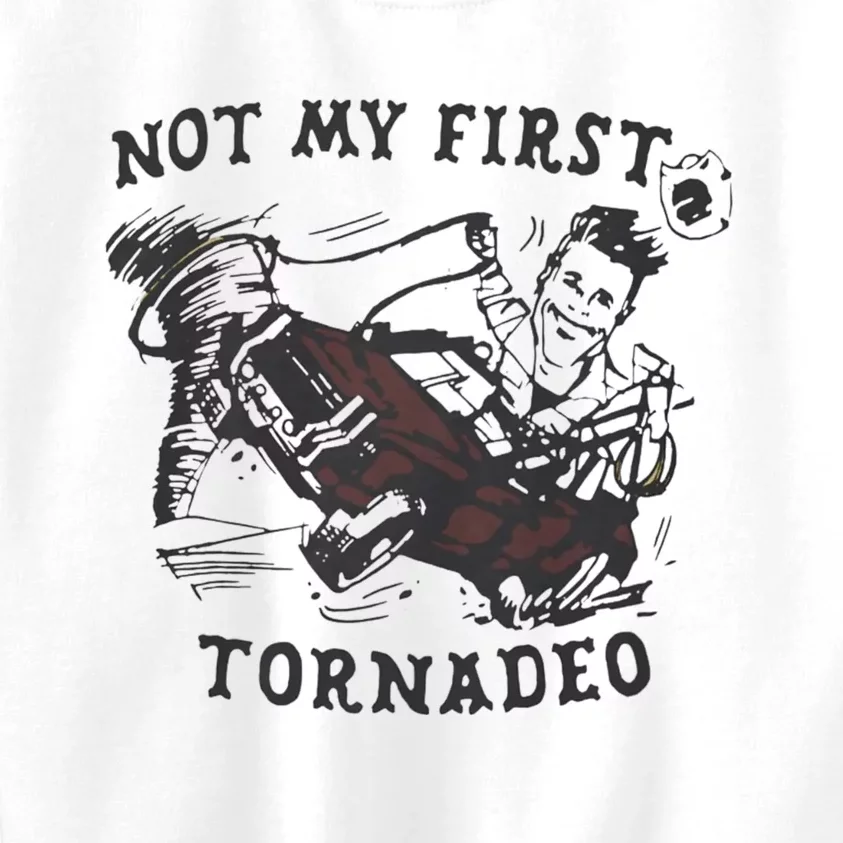 Not My First Tornado Kids Sweatshirt