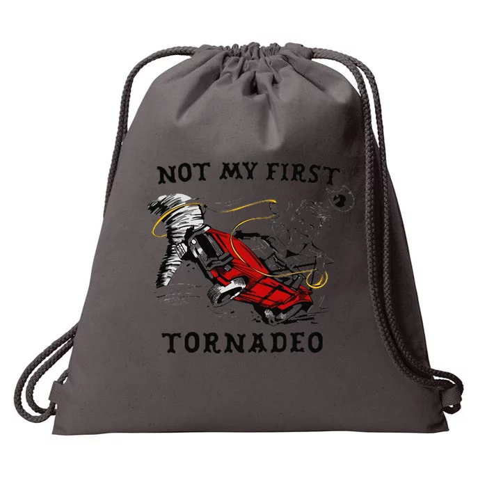 Not My First Drawstring Bag