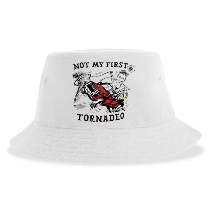 Not My First Tornado Sustainable Bucket Hat