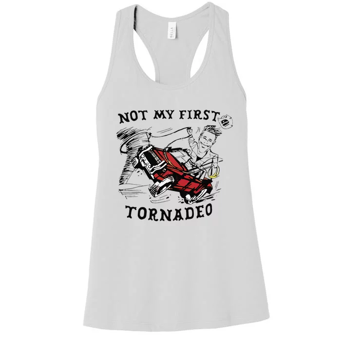 Not My First Tornado Women's Racerback Tank