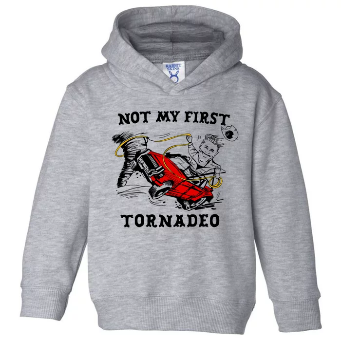 Not My First Tornadeo Not My First Tornado Toddler Hoodie