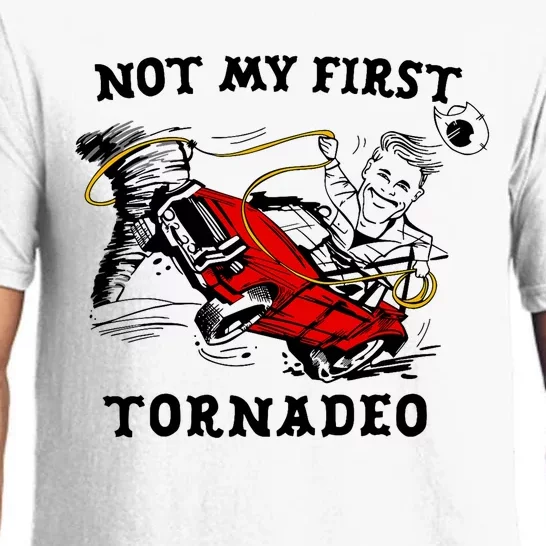 Not My First Tornadeo Not My First Tornado Pajama Set