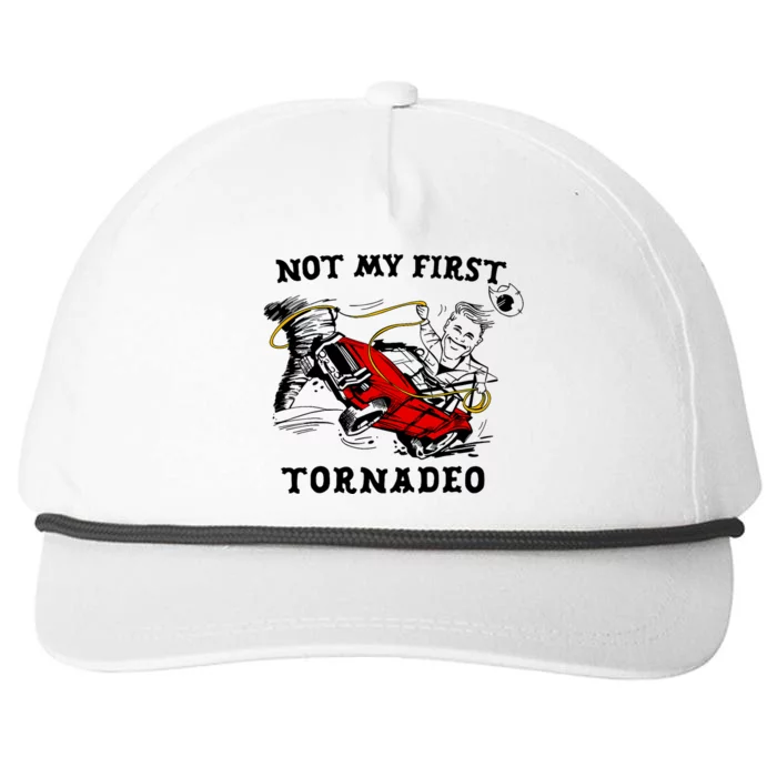 Not My First Tornadeo Not My First Tornado Snapback Five-Panel Rope Hat