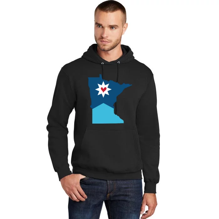 New Minnesota Flag Tall Hoodie