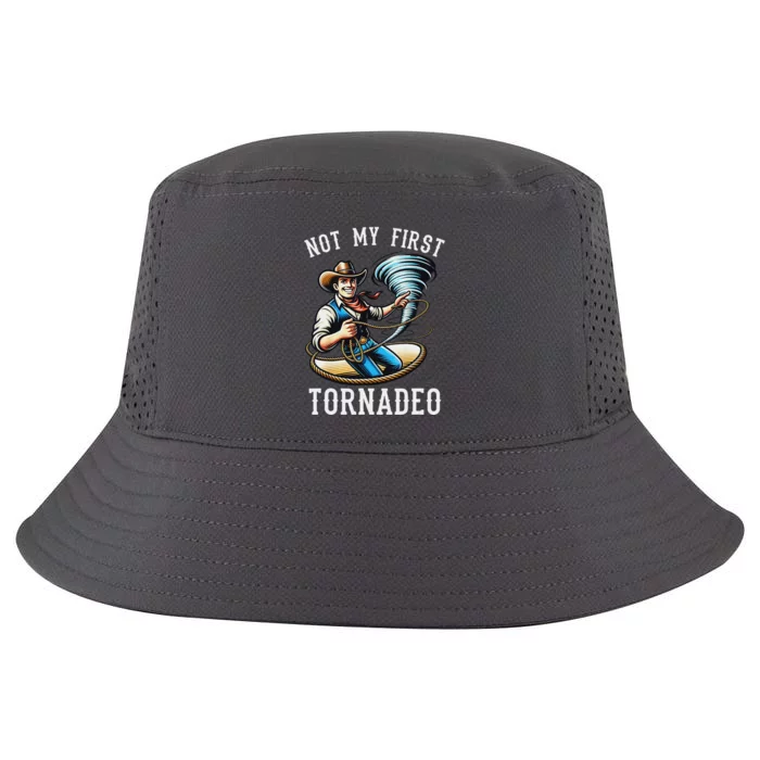 Not My First Tornado Not My First Tornadeo Rodeo Cool Comfort Performance Bucket Hat