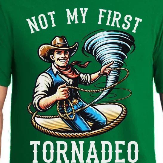 Not My First Tornado Not My First Tornadeo Rodeo Pajama Set