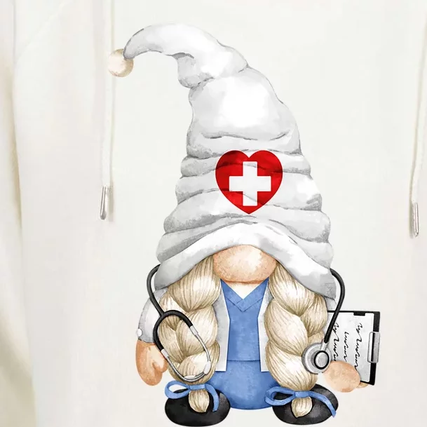 Nurse Mom Family Group Halloween Costumes With Cute Gnome Gift Womens Funnel Neck Pullover Hood