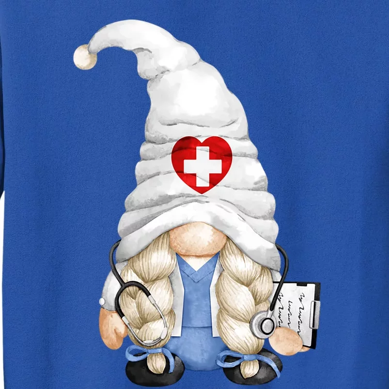 Nurse Mom Family Group Halloween Costumes With Cute Gnome Gift Sweatshirt