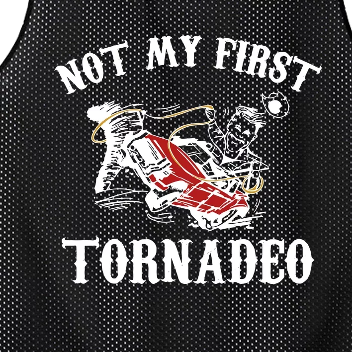 Not My First Tornadeo Mesh Reversible Basketball Jersey Tank