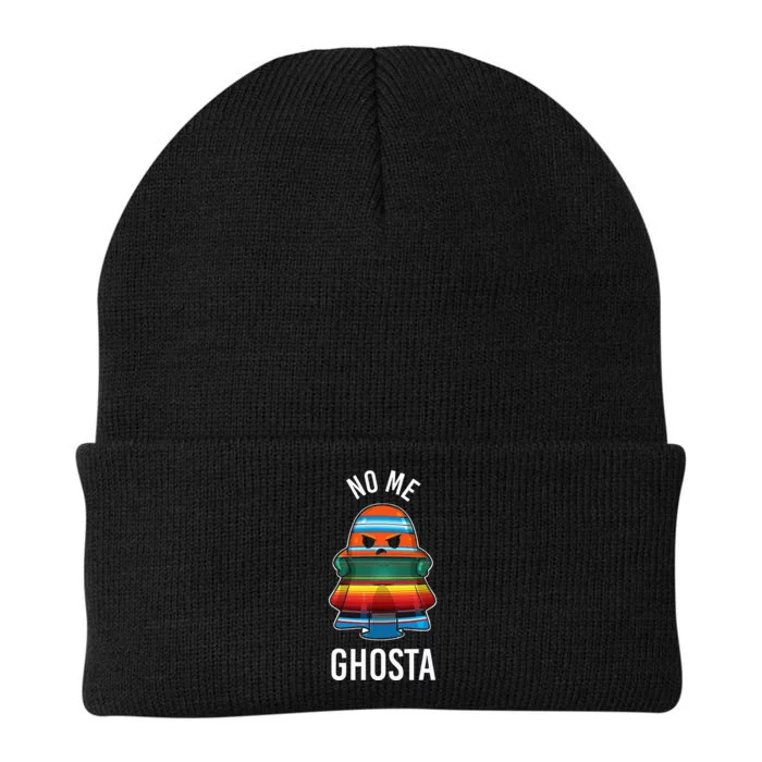 No Me Ghosta Funny Mexican Halloween Ghost Knit Cap Winter Beanie