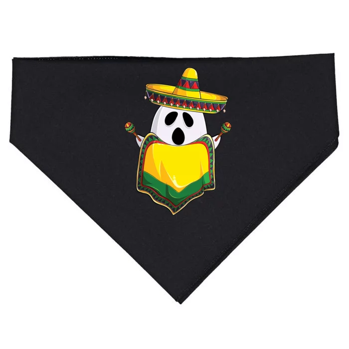 No Me Ghosta Gusta Funny Mexican Halloween USA-Made Doggie Bandana