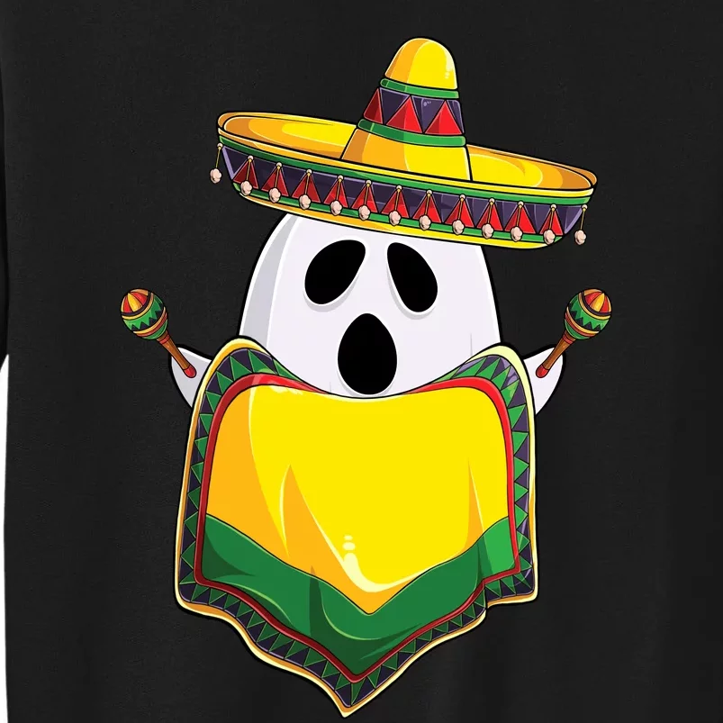 No Me Ghosta Gusta Funny Mexican Halloween Tall Sweatshirt