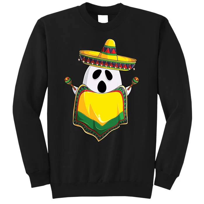 No Me Ghosta Gusta Funny Mexican Halloween Tall Sweatshirt