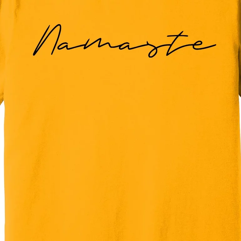 Namaste Meditation Gifts For Spiritual Meditation Practice Premium T-Shirt