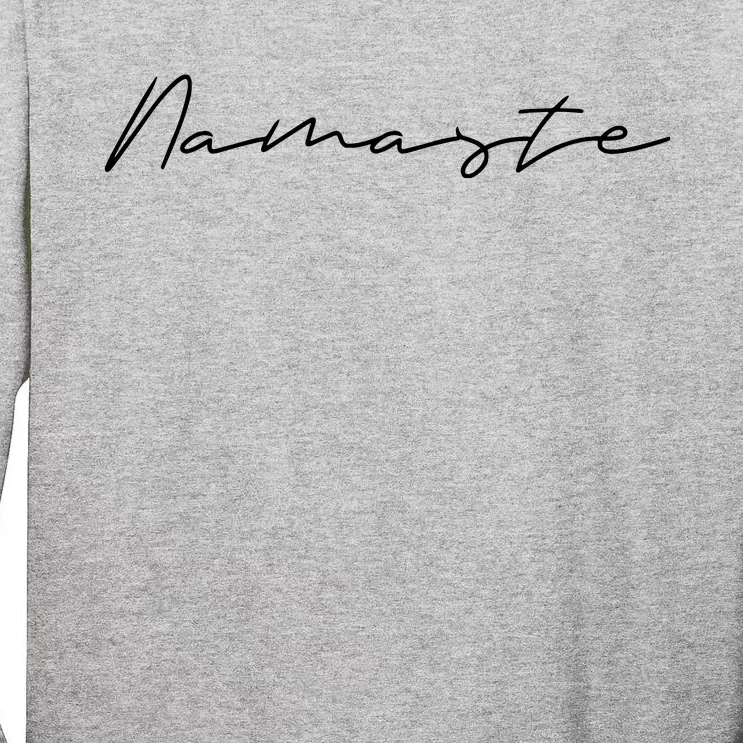 Namaste Meditation Gifts For Spiritual Meditation Practice Tall Long Sleeve T-Shirt