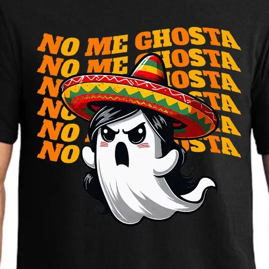 No Me Ghosta Funny Mexican Halloween Ghost Pajama Set