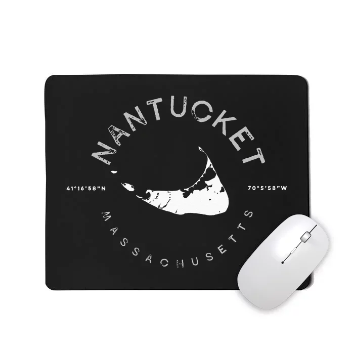 Nantucket Massachusetts Graphic Mousepad