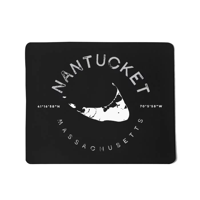 Nantucket Massachusetts Graphic Mousepad