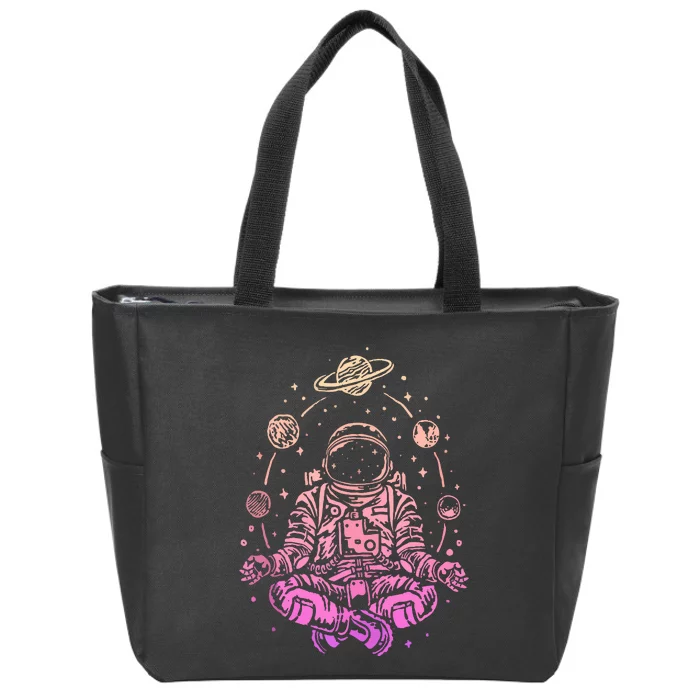 Namaste Meditation Gifts For Spiritual Meditation Practice Zip Tote Bag