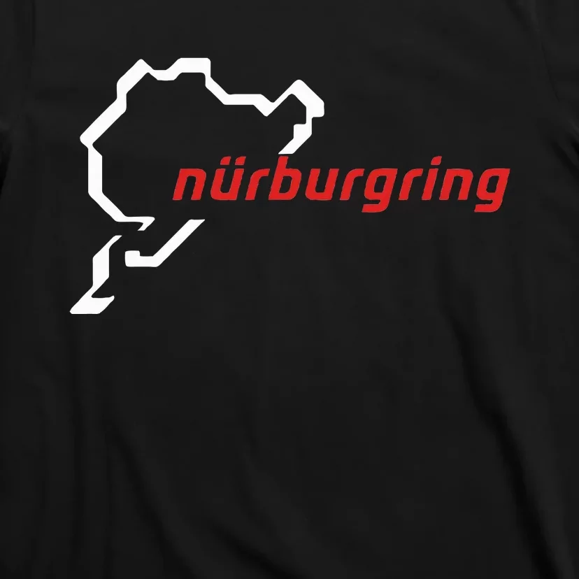 Nurburgring Map Graphic Day Track Gift T-Shirt