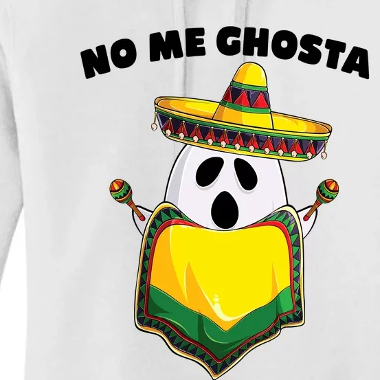 No Me Ghosta Gusta Funny Mexican Halloween Women's Pullover Hoodie