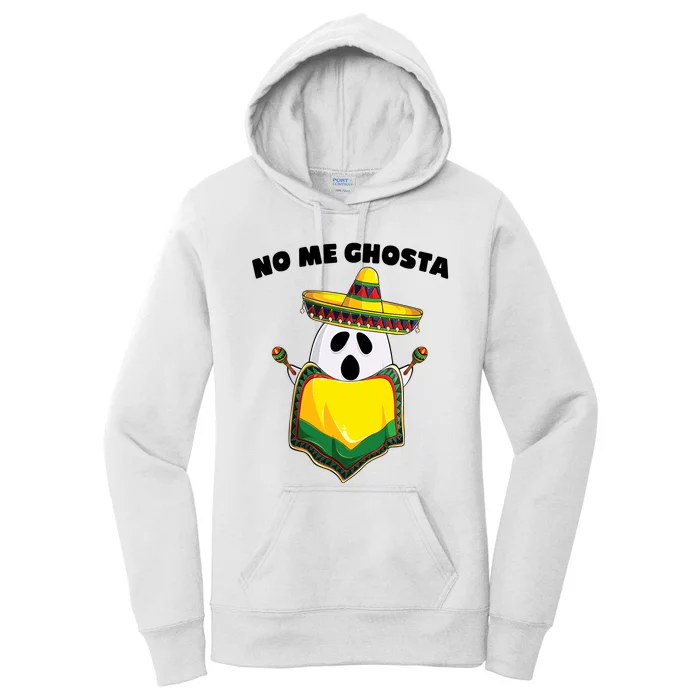 No Me Ghosta Gusta Funny Mexican Halloween Women's Pullover Hoodie