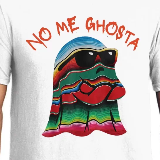 No Me Ghosta Funny Mexican Halloween Ghost Pajama Set