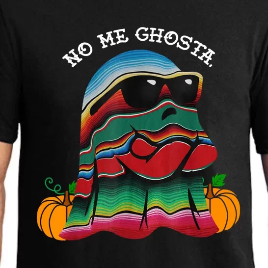 No Me Ghosta Funny Mexican Halloween Ghost Pajama Set