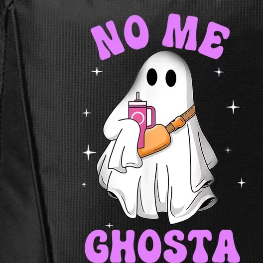 No Me Ghosta Funny Mexican Halloween Ghost City Backpack