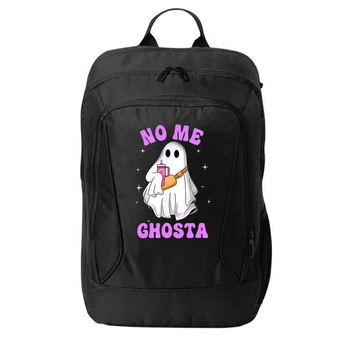 No Me Ghosta Funny Mexican Halloween Ghost City Backpack