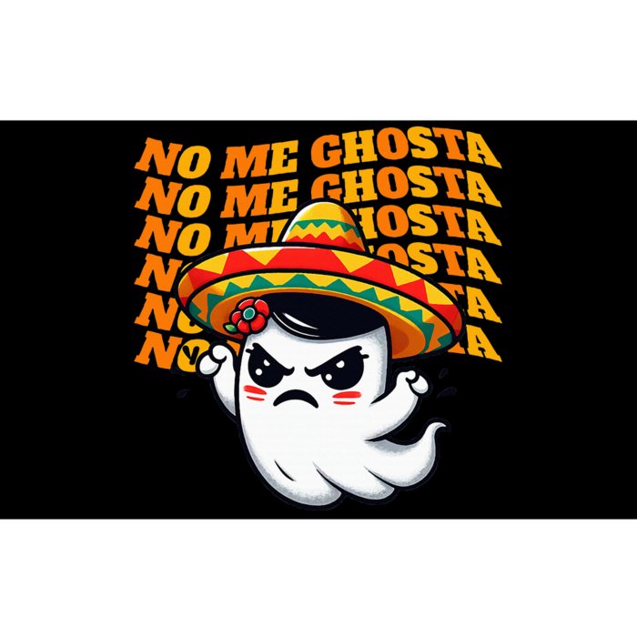 No Me Ghosta Funny Mexican Halloween Ghost Bumper Sticker