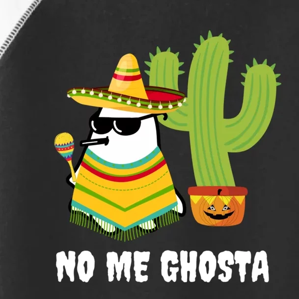 No Me Ghosta Gusta Funny Mexican Halloween Ghost Boo Toddler Fine Jersey T-Shirt