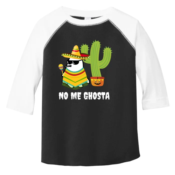 No Me Ghosta Gusta Funny Mexican Halloween Ghost Boo Toddler Fine Jersey T-Shirt